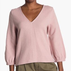 Madewell Texture & Thread Full Sleeve Top | Small